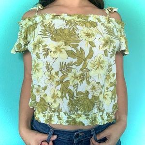 Leafy Summer Top